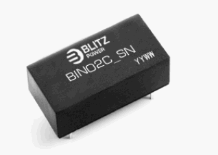 BIN02C-2412DN, 2 Вт Нестабилизированные изолированные DC/DC преобразователи, узкий диапазон входного напряжения, два выхода